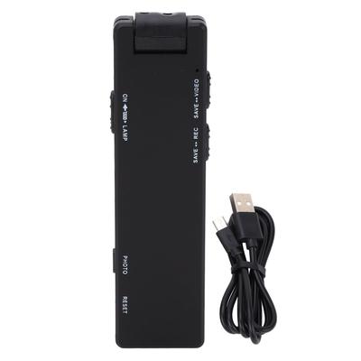 Am Körper montierte Kamera 1080P Clip-On USB Wiederaufladbarer Taschen-Videorecorder für Heim- und Bürosicherheit