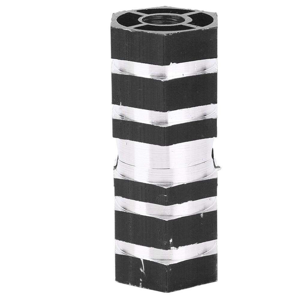 1 Paar Fahrradpedale Achse Fußstütze Stifte Rutschfest Hintere Fußpedale für Mountainbiking Sechseckig