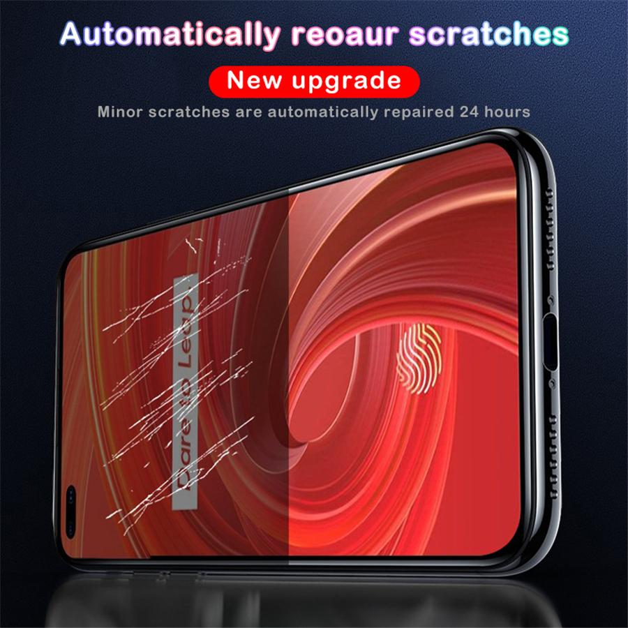 Soft Full Cover Hydrogel Film Realme 5 5i 6i 6 7 8 Pro 7i 8i 9i C1 C2 C3 C11 C20 C21 C21Y C25 C25S C25Y C35 Narzo 20 30A Screen Protector Not Glass