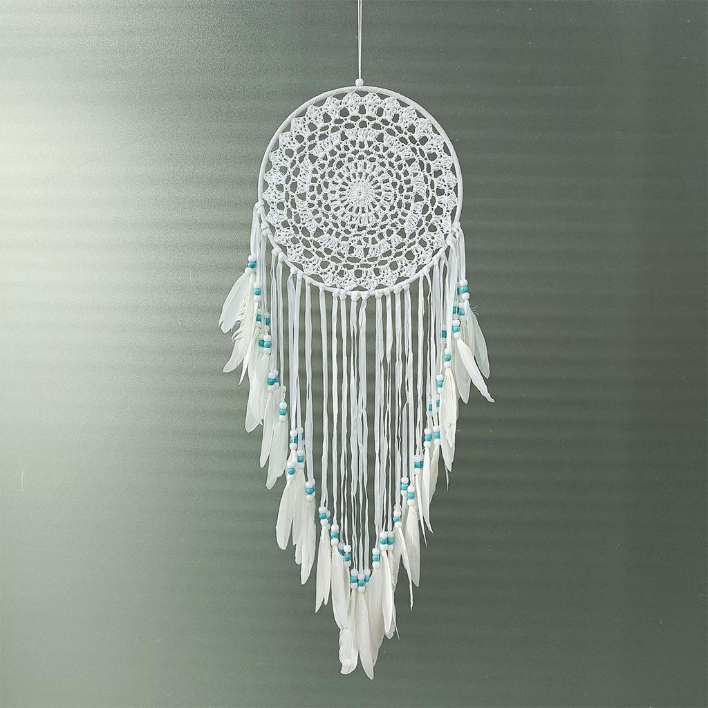 Nordic Pure White Knife Dream Catcher Wall Hanging Decor Ornament