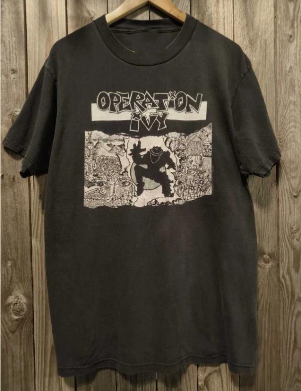 Band Tees Vintage Operation ivy Unisex T-Shirt Cotton All Size M