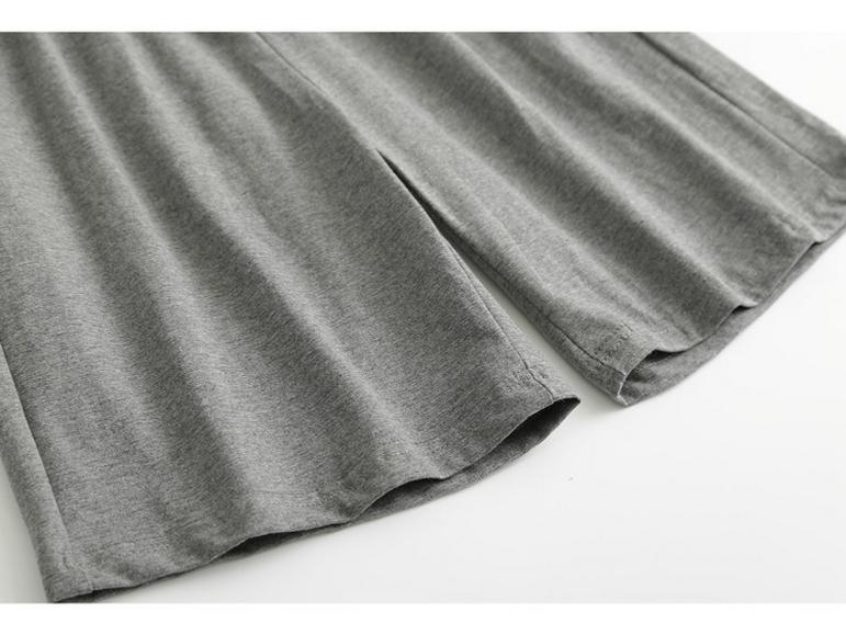 Men's Summer Pure Cotton Loose Fit Casual Shorts