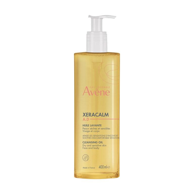 Avène Xeracalm A.D. Intensive Cleansing Oil 400ml Anti-itch Cleanser for Extremely Dry Skin, Newborns, 1 pcs, 400ml
