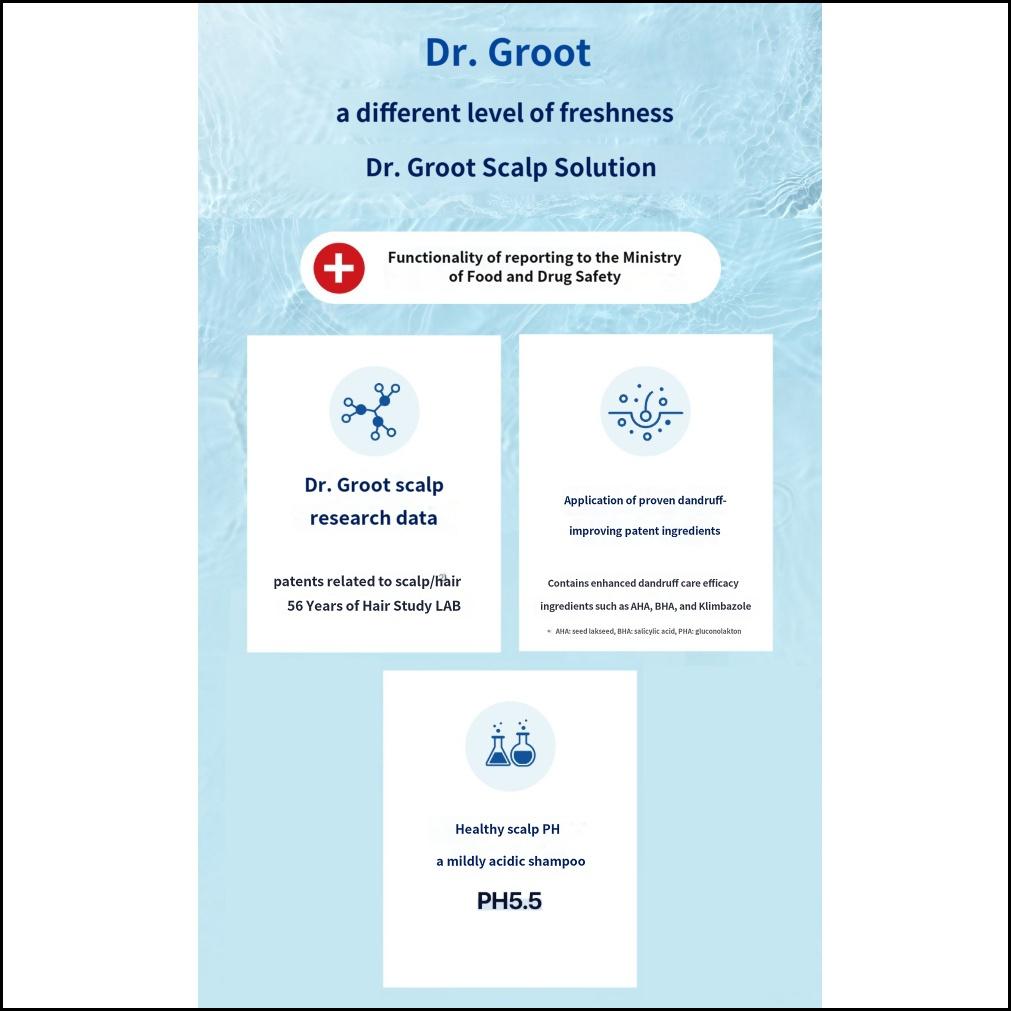 Dr.Groot Szampon Scalp Solution Cool Menthol 700ml