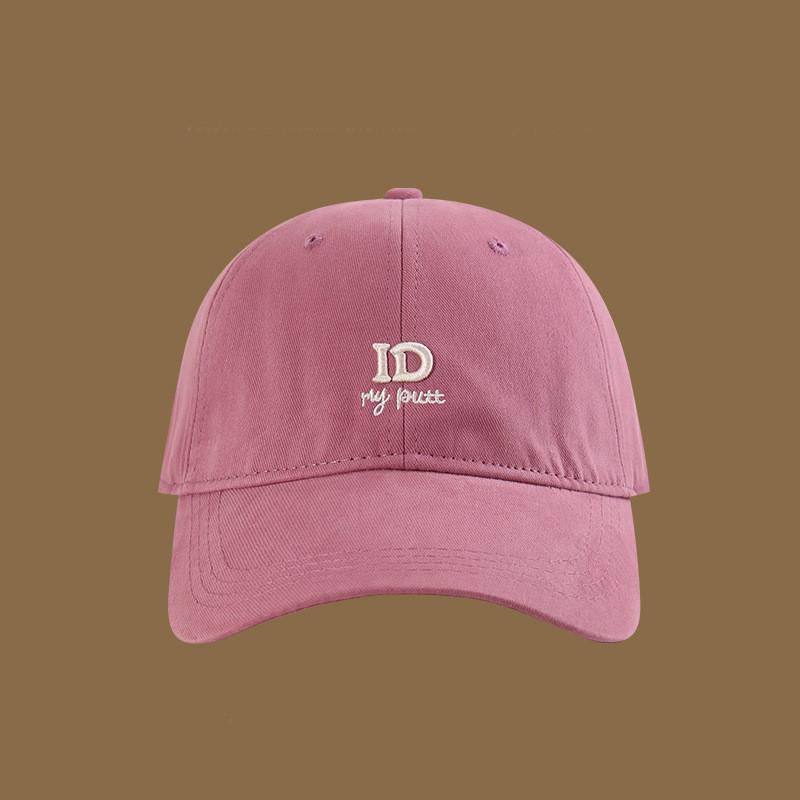 Simple Letter Embroidery Women Casual Baseball Cap For Men And Women Summer Sun Protection