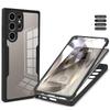 360° Full Body Phone Case for Samsung Galaxy S26 S25 S24 Ultra S23 S22 S21 Plus Transparent Front Back Protective Cover Funda