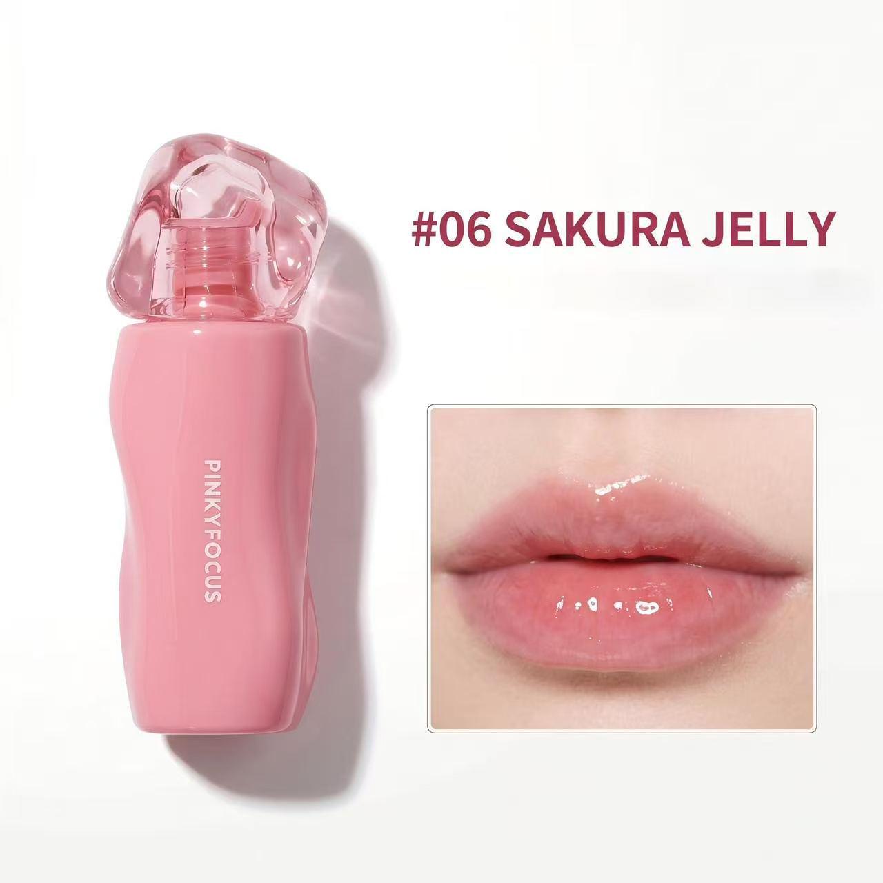 Southeast Asia Best-Selling Dewy Color Lip Gloss - Non-Sticky, Mirror Finish Lip Glaze. 3g