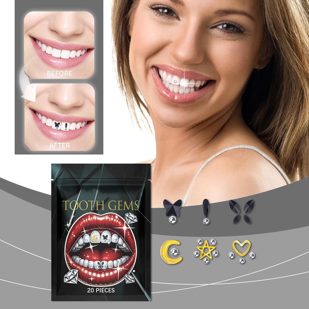 Rhinestone Tooth DIY  Kit,  Rhinestone  Kit, Tooth  Kit