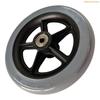 K1AE 6/8Inch Front Castor Smooth Tire Wheel Wheelchair Replacement Parts