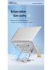 360° Rotating Aluminum Laptop Stand with Adjustable Height and Heat Dissipation