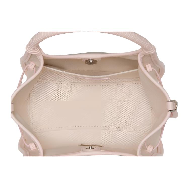 Kate Spade Fabric Handbag Mini Women's Pearl Powder KN646