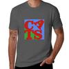 Cats NYC Modern Art TShirt Big Size Short Sleeve Casual Top