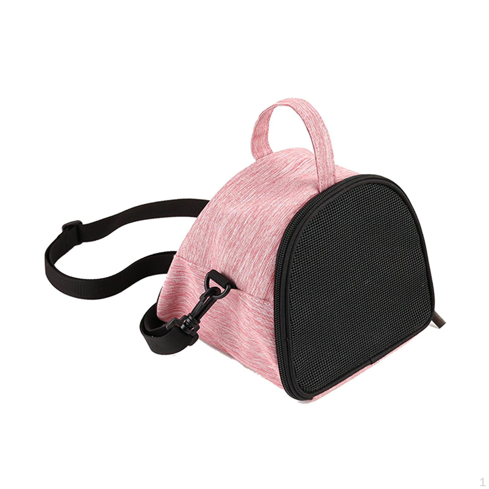 

Hamster Carrier Bag Portable Outdoor Travel Handbag with Adjustable Single Shoulder Strap for S