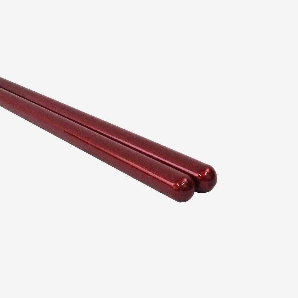 Ishida Ultimate Chopsticks 23cm Red Dishwasher Natural Made in Inbound Non-Slip [13543] Safe, Wood, Japan,