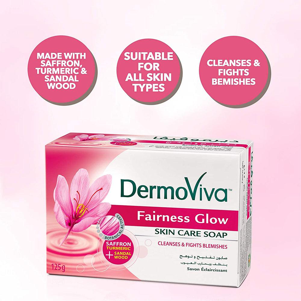 DermoViva Fairness Glow Seife - 3er-Packung