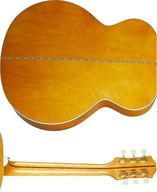 Aged Antique Natural Gloss Epiphone Acoustic Guitar Acoustic Guitar J200 Epiphone/Masterbilt J-200
