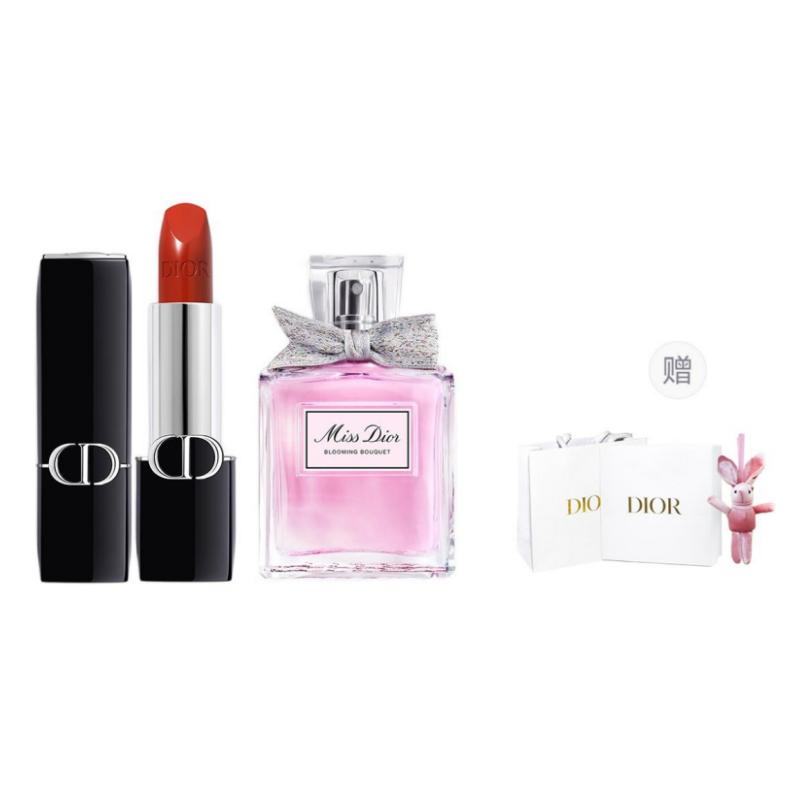 

DIOR Perfume Satin 849# Maple Red Brown + Flower Eau de Toilette 30ml синий