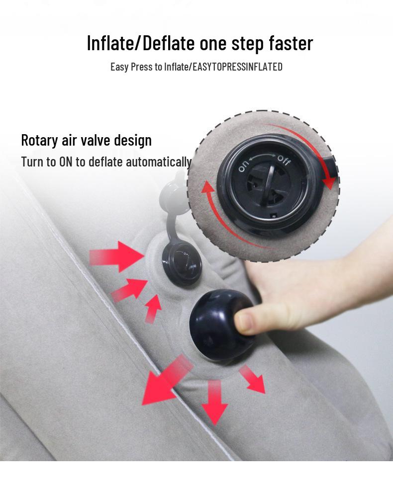 Inflatable Face-Down Travel Nap Pillow for Trains and Office