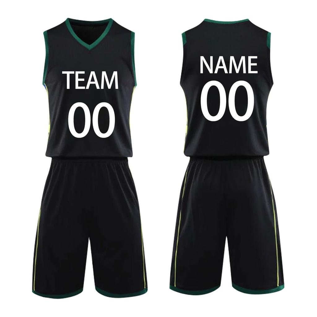 Basketball Custom Clothes Kids And Adult Basketball Suit Classic Tops + Pants Basketball Jerseys Suit Set