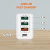 36W Multi-Port Charger with 3A+1C Ports, UK Standard, High-Power 3.1A Flash Charging