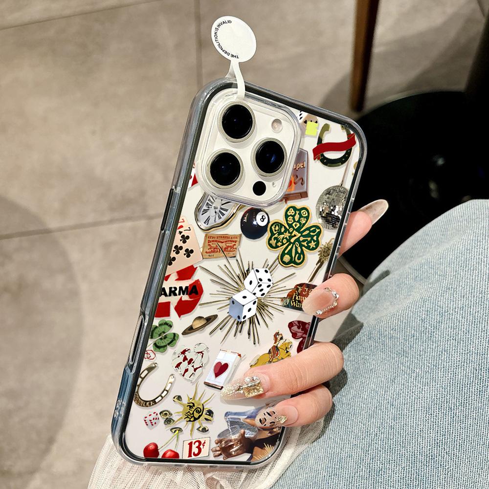 Painted Phone Case for iPhone 17 11 12 13 14 15 16 iPhone 17 12 13 14 15 16 Pro 17 12 13 14 15 16 Pro Max  High Quality Painted Animal Cute Phone Case
