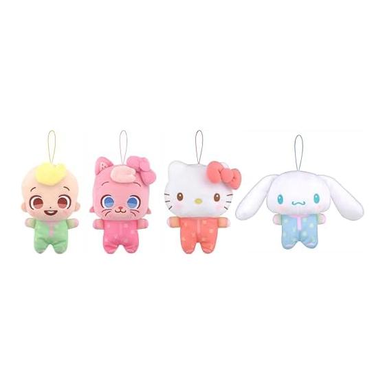 [BANDAI] English Nakayoshi! Talking mascot  JJ/KIKI CAT/HELLO KITTY/CINNAMOROLL CoComelon [Set of 4 types]
