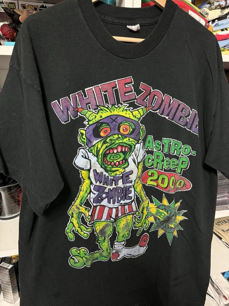 

Hot White Zombie Band RIP Party 94 Black S to 5XL Concert Shirt HL205 Unisex T-Shirt XL