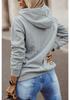 European & American Women's Autumn/Winter Hooded Sweatshirt: Long Sleeve, Loose Fit, Casual Top