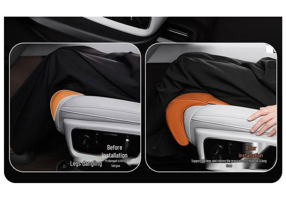 Qoros 3/5/7 Cars Four-Season Breathable Seat Cushion with Integrated Leg Support