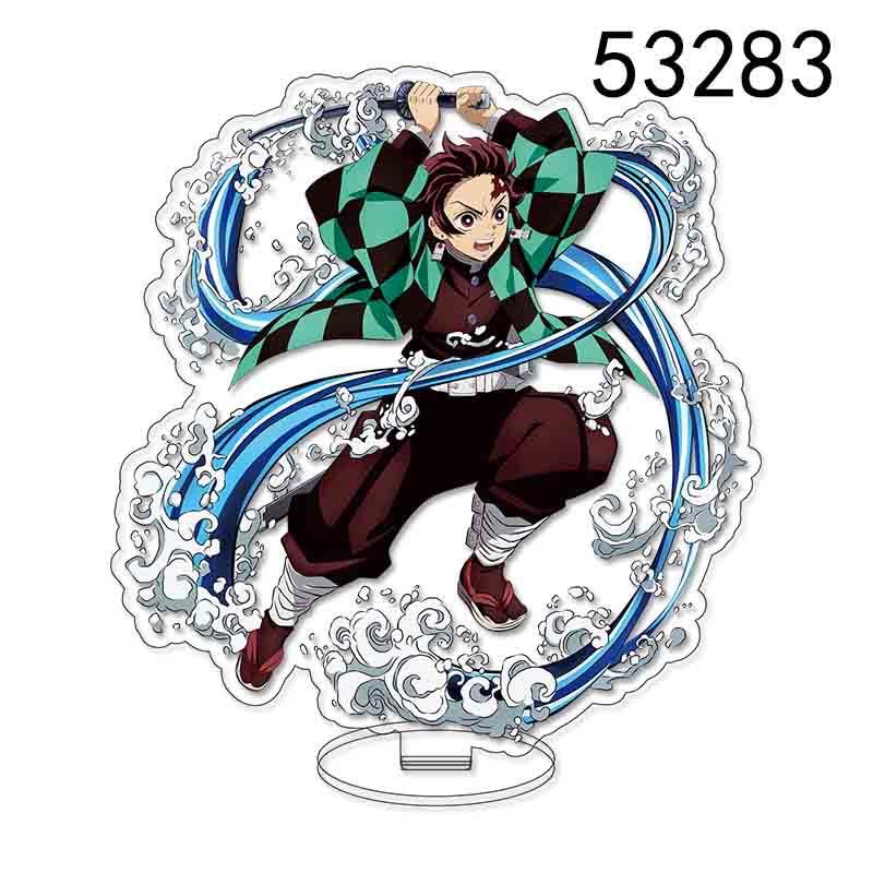 Demon Slayer Kimetsu No Yaiba Infinity Castle Acrylic Standee Tokitou Muichirou Kamado Nezuko Action Figure Model Toys