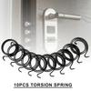 10Pcs 2.5 Turn Door Knob Handle Spring Replacement Torsion Spring For Door Internal Coil Repair Return Torsion Springs
