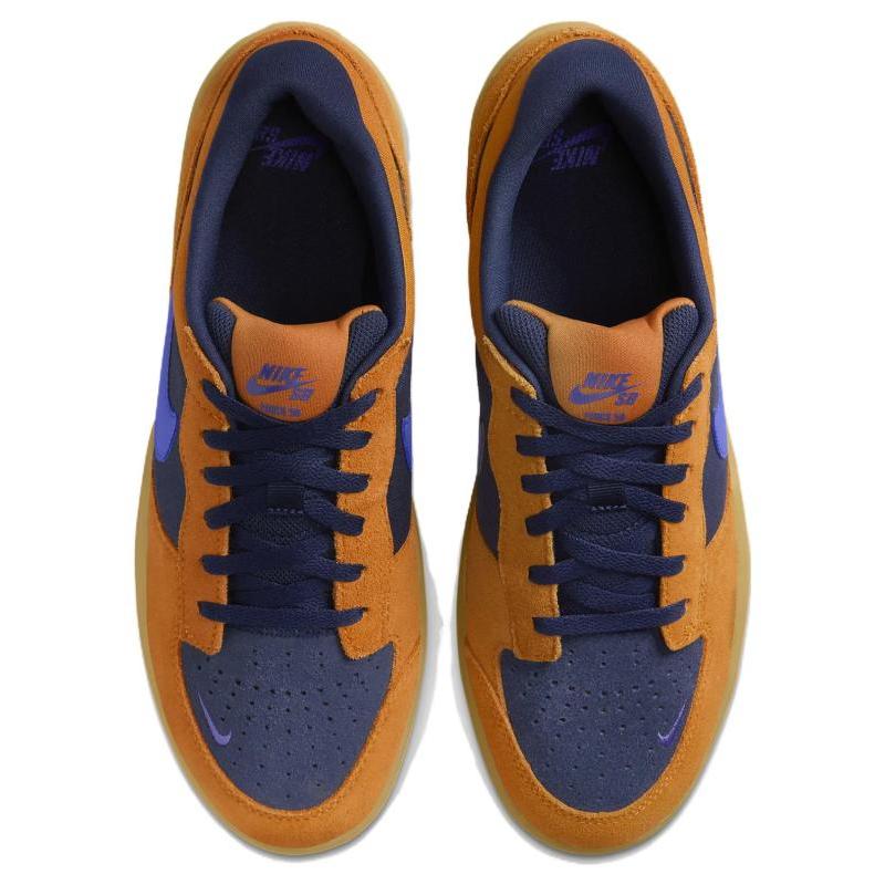 Nike SB Force 58 Monarch Midnight Navy Skateboard Shoes DV5477-800
