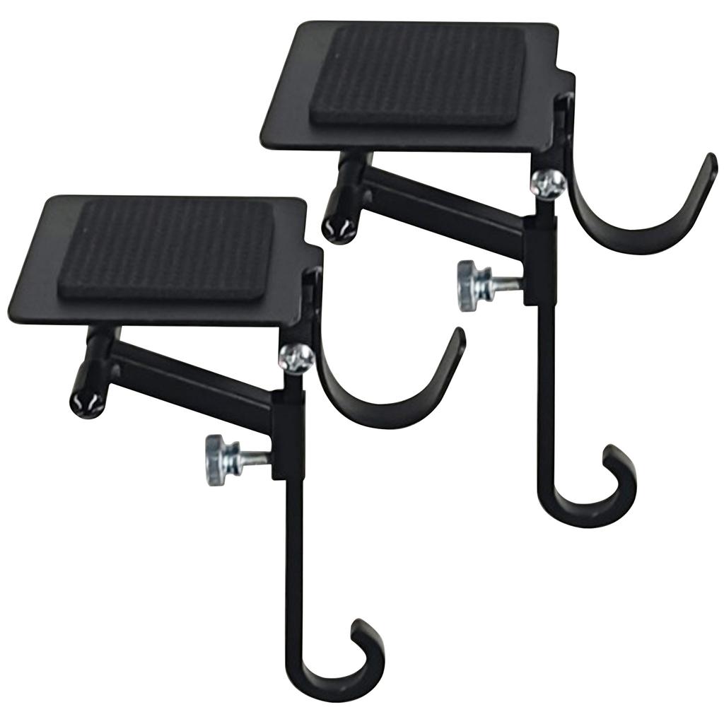 Fireplace Stocking Hanger Wear Resist Adjustable Wreath Hooks Multi-Purpose Double Mantel Hangers for Home Decoration