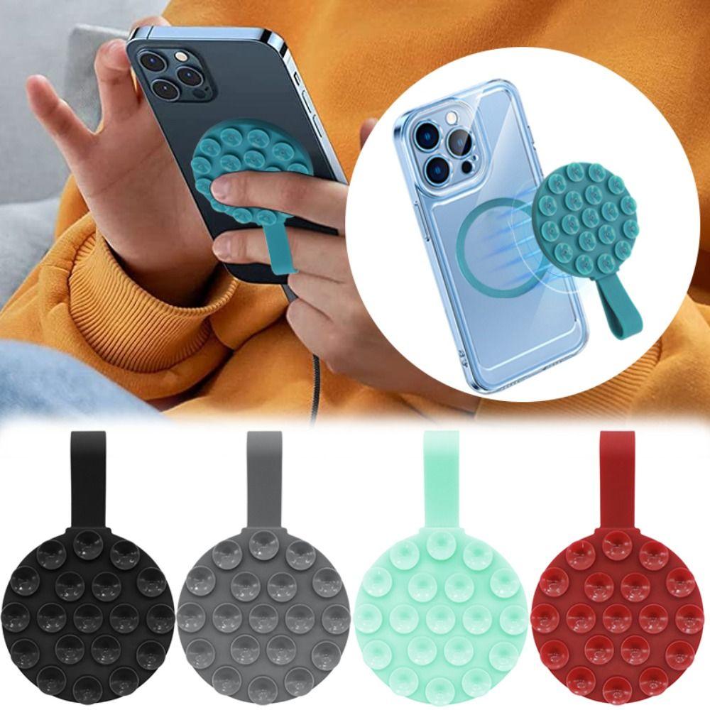 

iPhone 15/14/13/12 Finger Grip Магнитный держатель для телефона с присоской Магнитное крепление для Magsafe