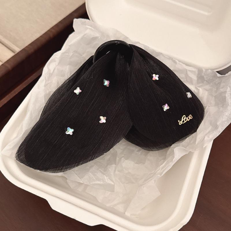 2024 Audrey Hepburn Elegant Luxury Hairpin: Versatile Shark Clip Headdress