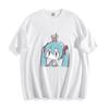 Bobba Bliss Hatsune Miku T-Shirt - Crown Kawaii Design Unisex Tee