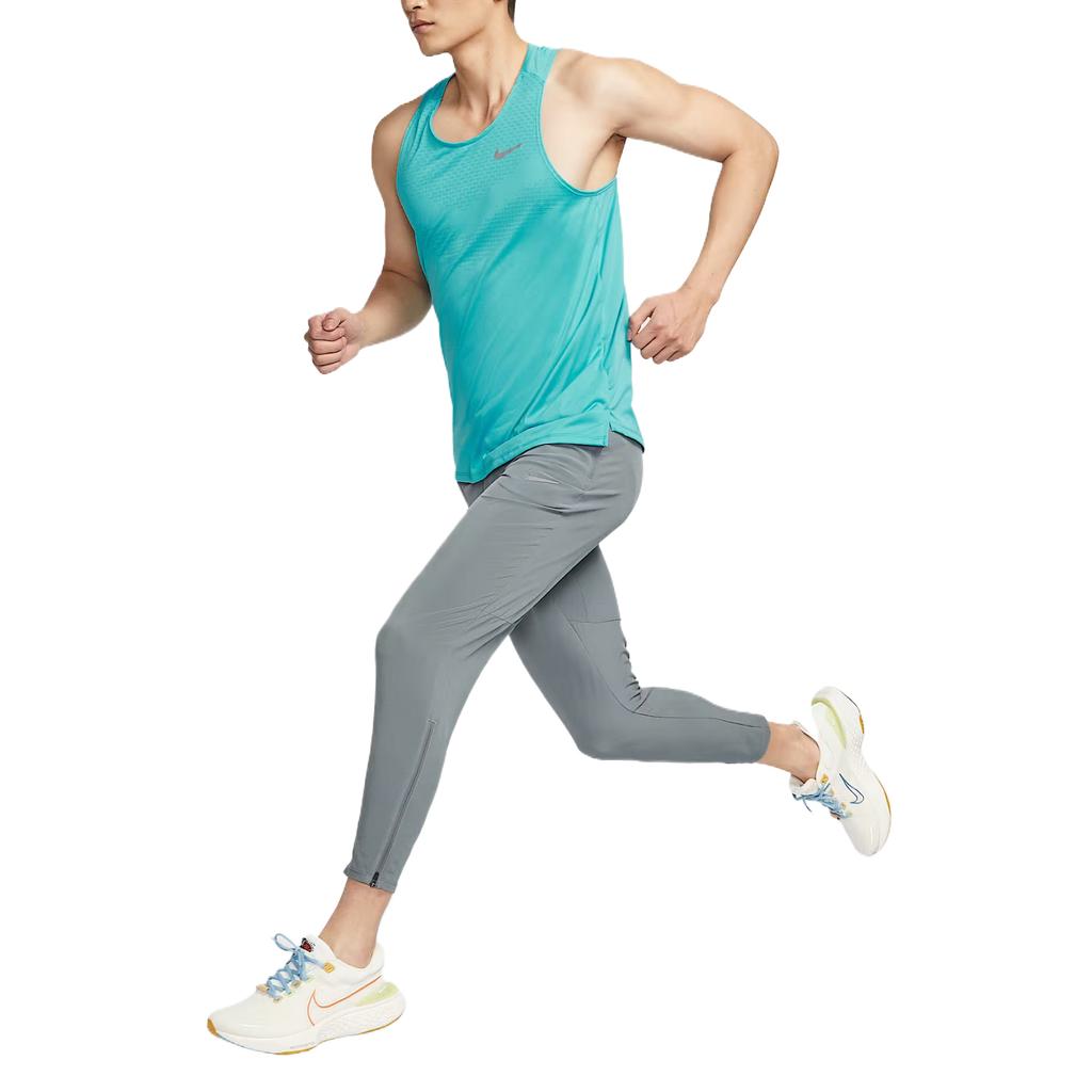 Nike Dri-FIT ADV Stride Fashionable Round Neck Versatile Comfortable Vest Men Tops Blue-Green HV5211345