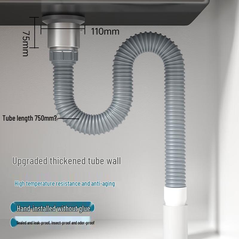 Комплект слива для интегрированной раковины