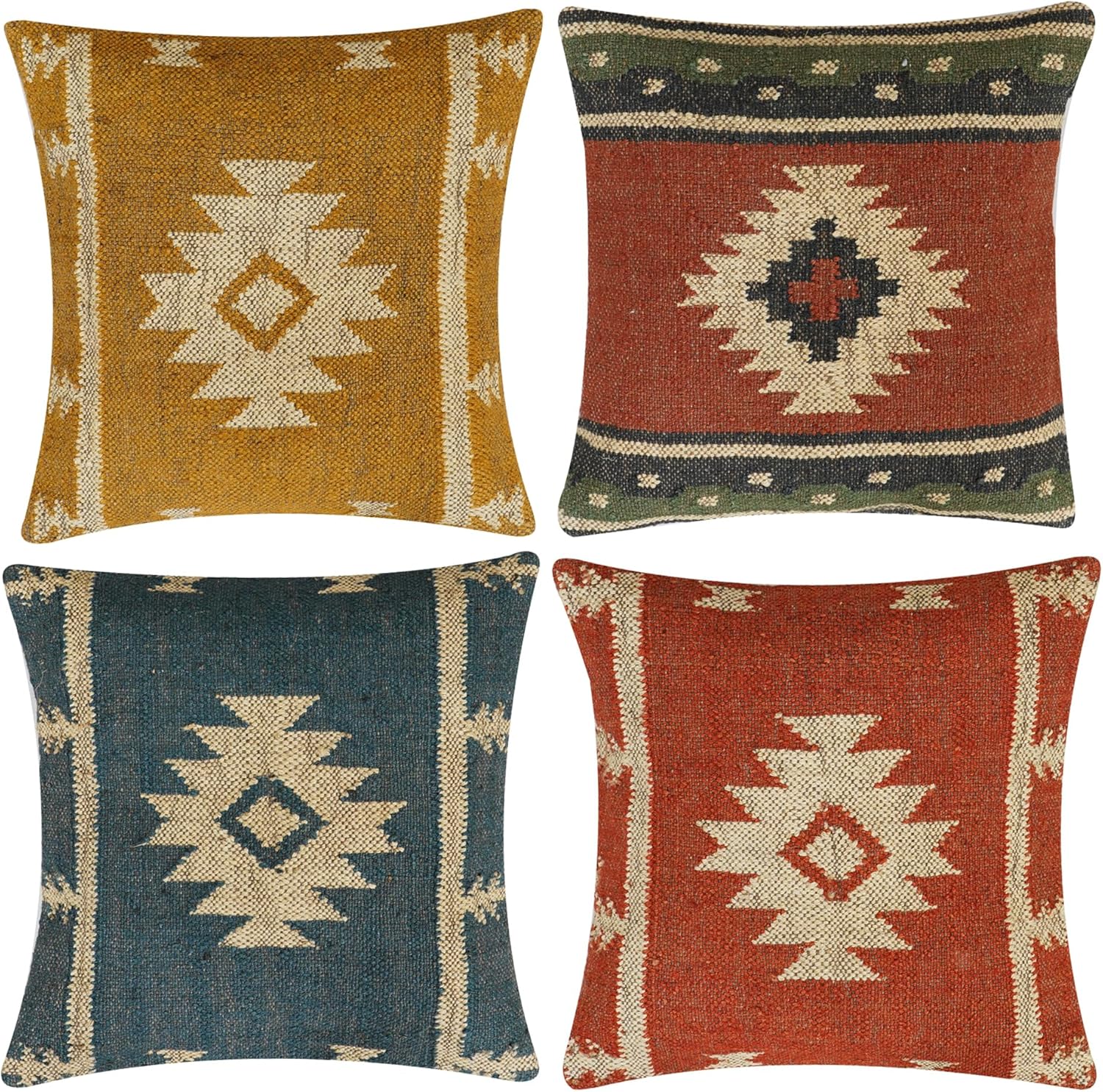 Boho roku darba spilvendrāna Džutas vilnas