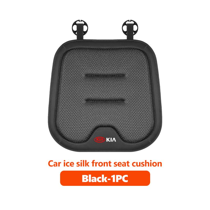 Car Breathable Ice Silk Heighten Seat Cushion Cover Backrest Protective Pads Accessories For KIA K5 K2 Rio Optima Sportage Venga