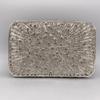 Silber/Weiß Strass Abendtaschen Diamant Hochzeit Brauttaschen Damen Handy Kette Kristall Handtaschen Neuankunft Taschen