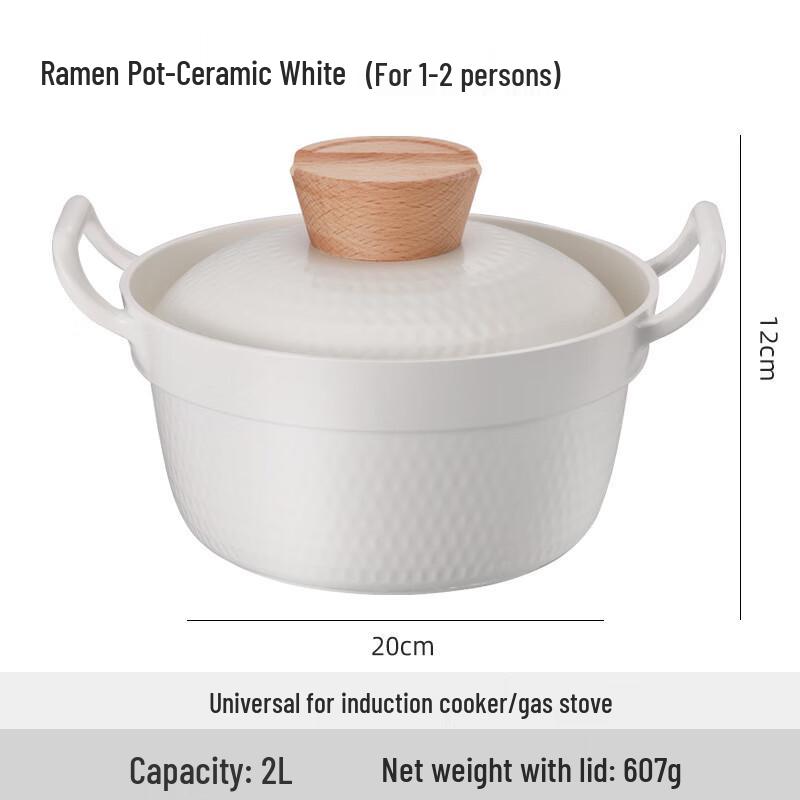 Triceratops Double Handle Enamel Soup Pot