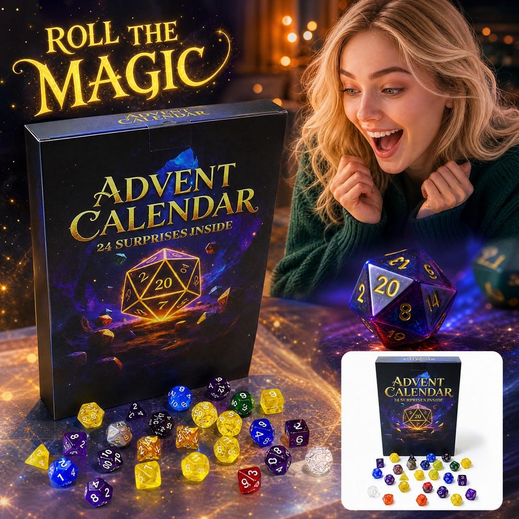 Surprise‑ Blindbox Packed with Varied Dice Collectibles for Gaming and Collection