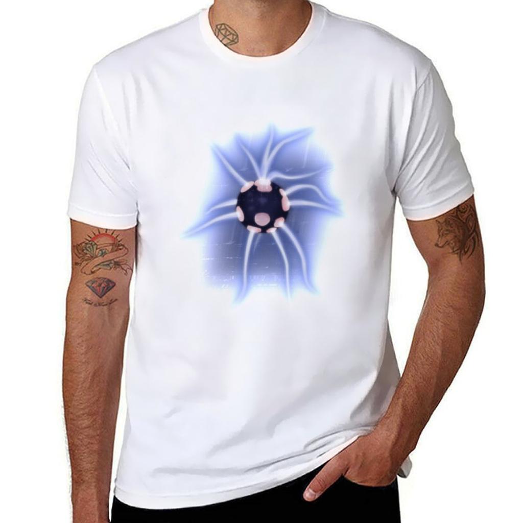 XFiles Plasma Orb Globe TShirt Simple Casual Short Sleeve Cotton TShirt