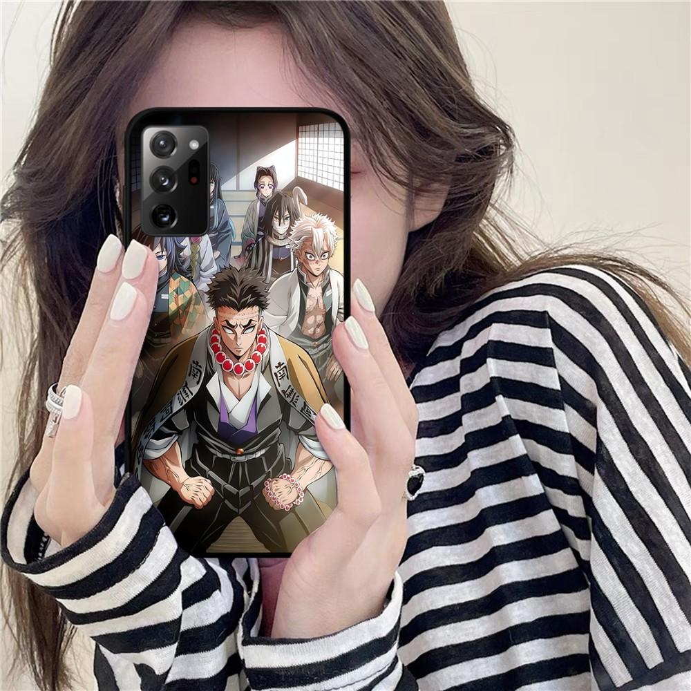Demon Slayer Phone Case For Samsung Note 8 9 10 20 Pro Plus Lite M 10 11 20 30 21 31 51 A 21 22 42 02 03