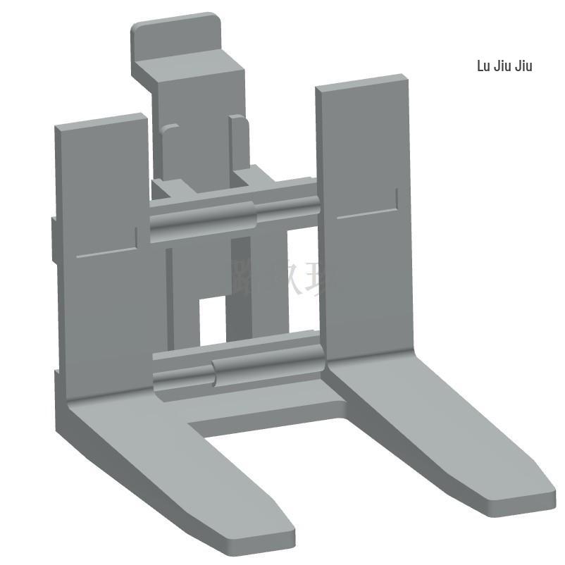 50G Min Order: MOC Building Blocks Compatible with 45707 Forklift Forks