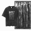 ZG Cool Printed Cotton Acid Washed Exclusive Graphic Unisex T Shirt Cool Vintage Streetwear Men Tshirts Big Size Tee for Men