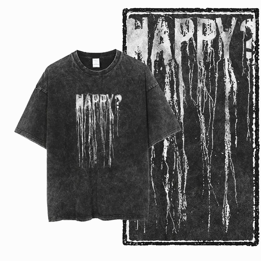 ZG Cool Printed Cotton Acid Washed Exclusive Graphic Unisex T Shirt Cool Vintage Streetwear Men Tshirts Big Size Tee for Men