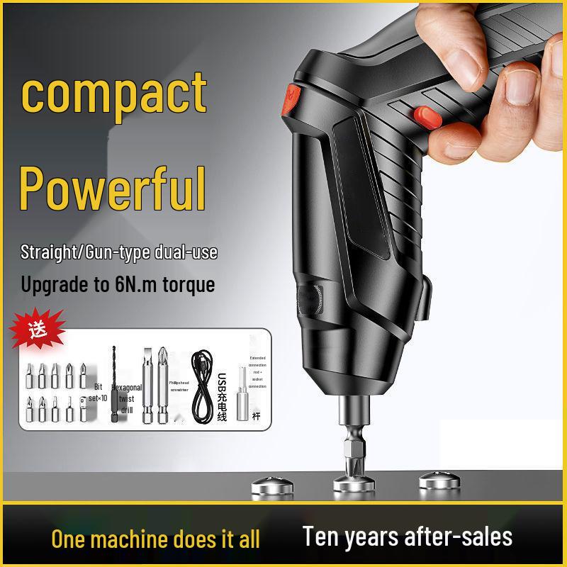 Multi-Functional Mini Electric Screwdriver & Lithium Hand Drill