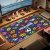 Among Us Custom Name Large Size Mouse Pad Large Gaming Table Cushion Non-slip Laptop Tablet Big Mousepad XXL Mat Mini PC Playmat With Lock Edge